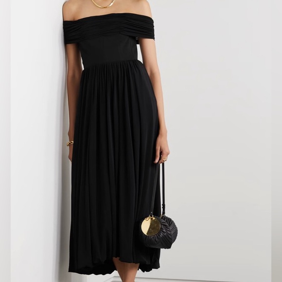 La Ligne Dresses & Skirts - La Ligne Dress‎ Grace Off Shoulder Ethereal Midi Sz S